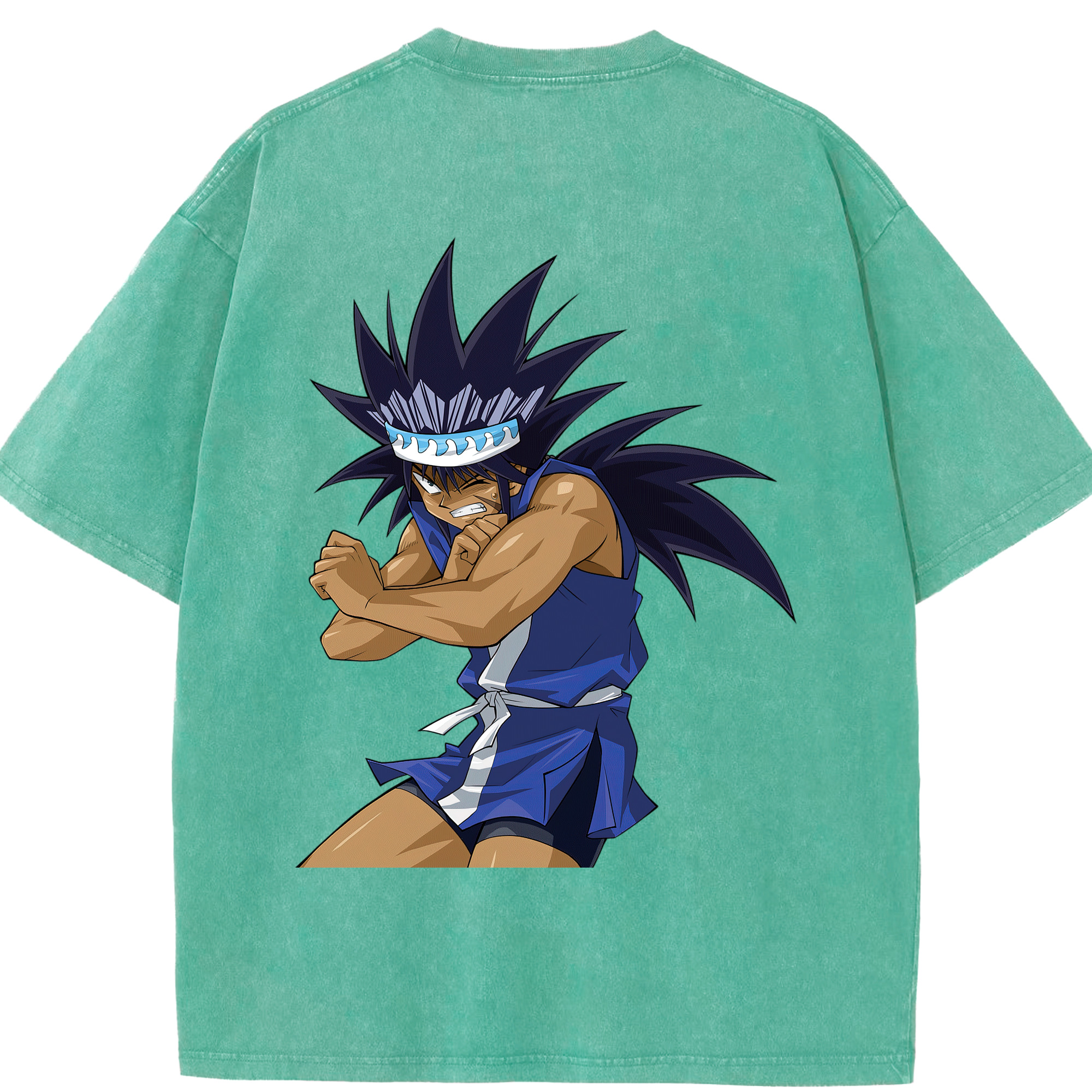 （画像用） 遊☆戯☆王 Yu-Gi-Oh! 綿100% ヴィンテージ風 半袖Tシャツ（背面プリント）